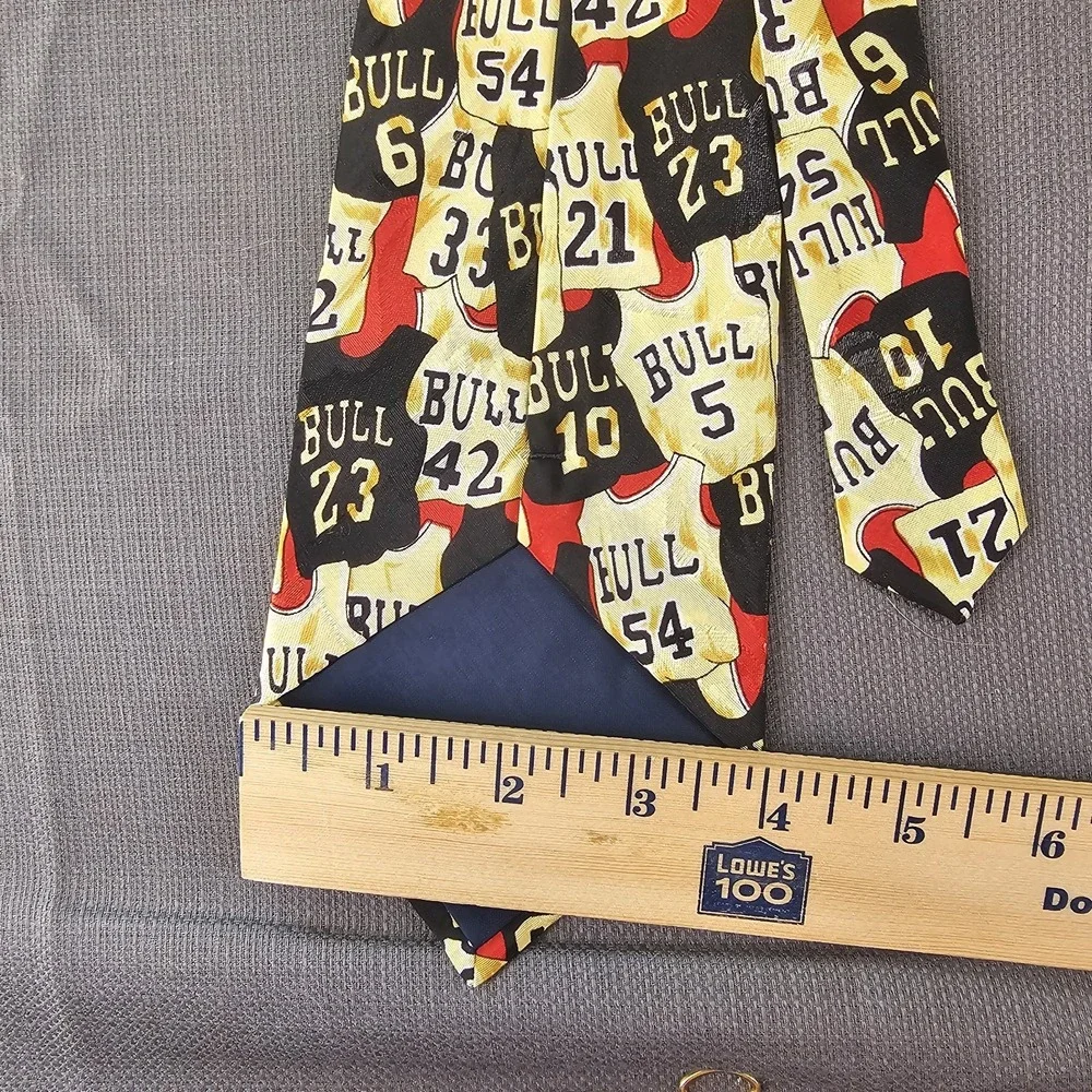 Duomo Milano  Silk Bulls Jersey‎ Print Necktie 56